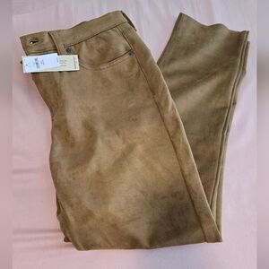 Banana Republic High-Rise Slim Pants in Brown